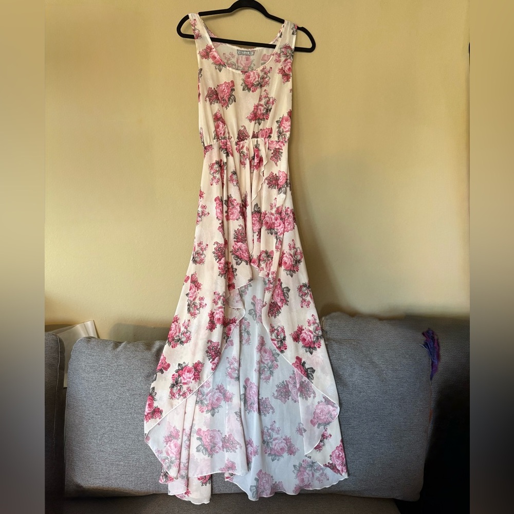 Love for LF High low floral dress